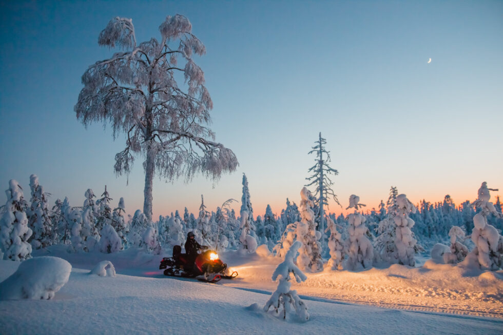 Rovaniemi - sneeuwscooter - Finland - Christoffel Travel