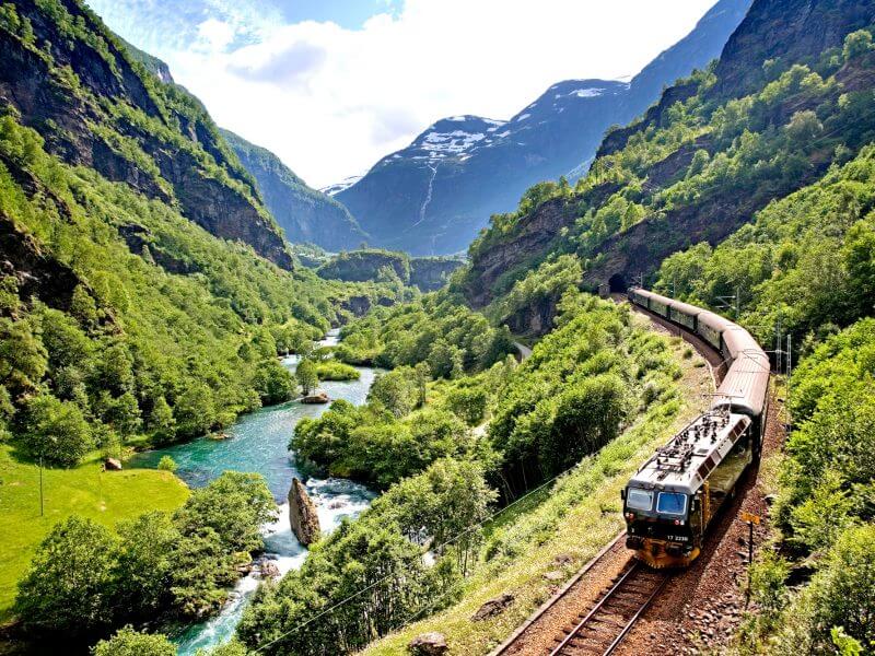 Flam treinrit - Noorwegen - Christoffel Travel