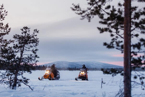 Sneeuwscooter - Levi - Finland - Christoffel Travel