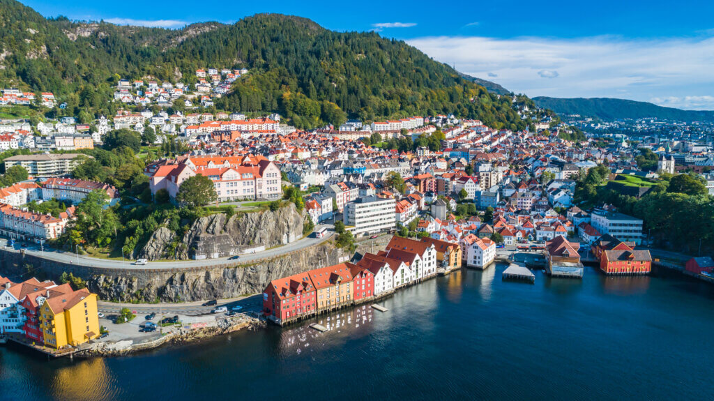 Bergen oude stad - Noorwegen - Christoffel Travel