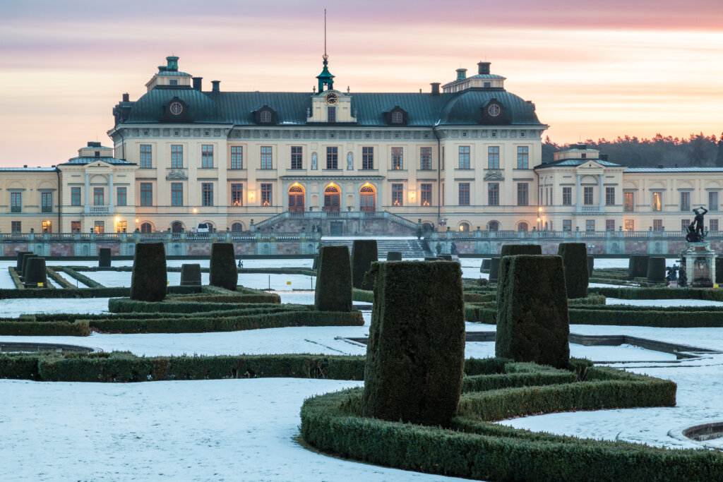 Drottningholm kasteel - Stockholm -Zweden - winter - Christoffel Travel