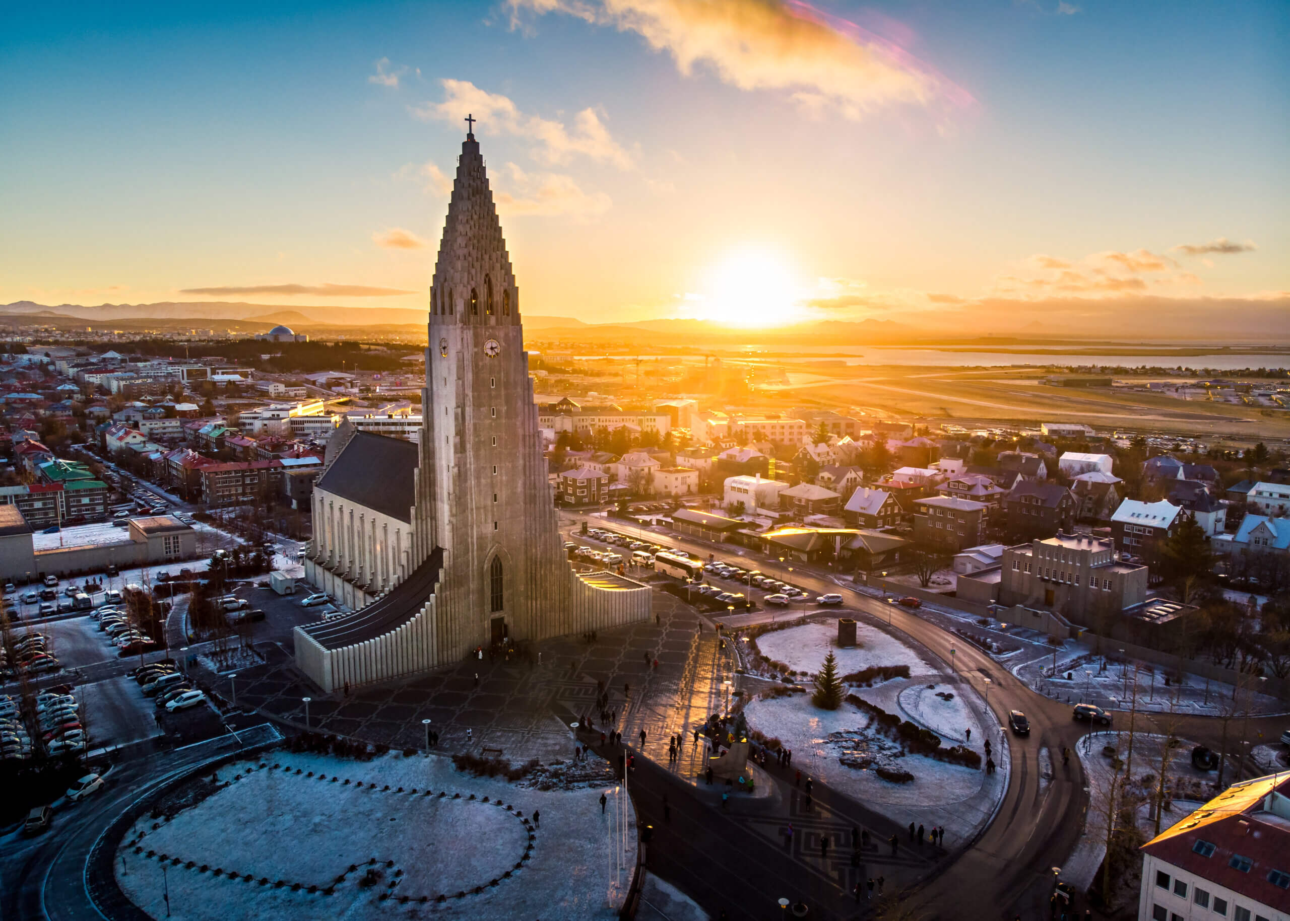 Hallgrimskirkja kerk - Reykjavik - IJsland - Christoffel Travel