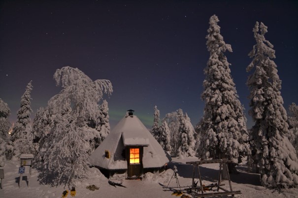 Sneeuwschoenwandeling - Noorderlicht - Fins Lapland - Christoffel Travel