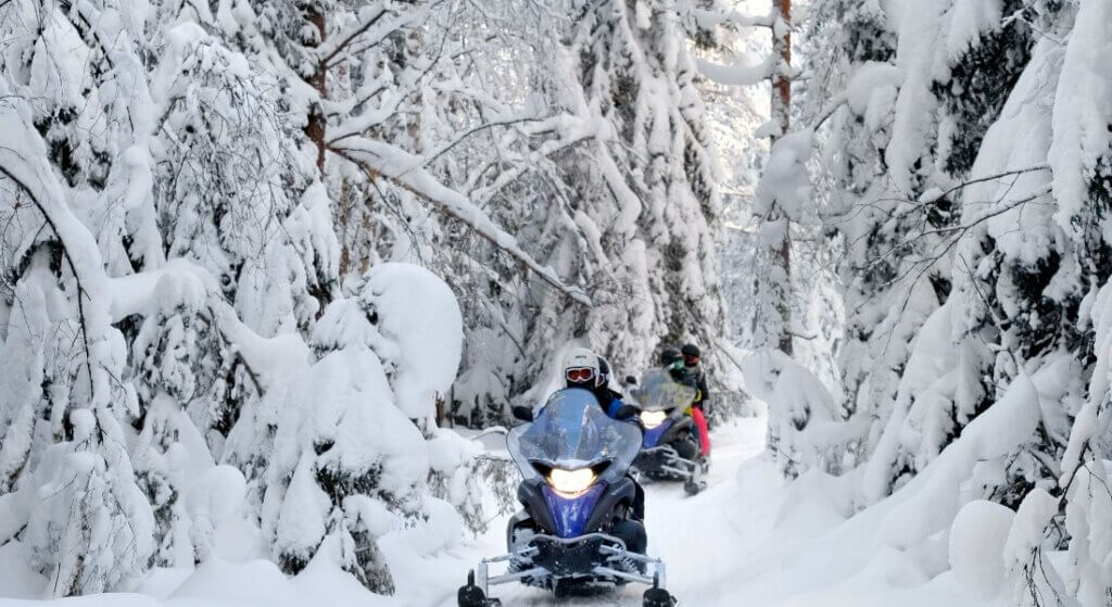 Sneeuwscootersafari - Zweden - Christoffel Travel