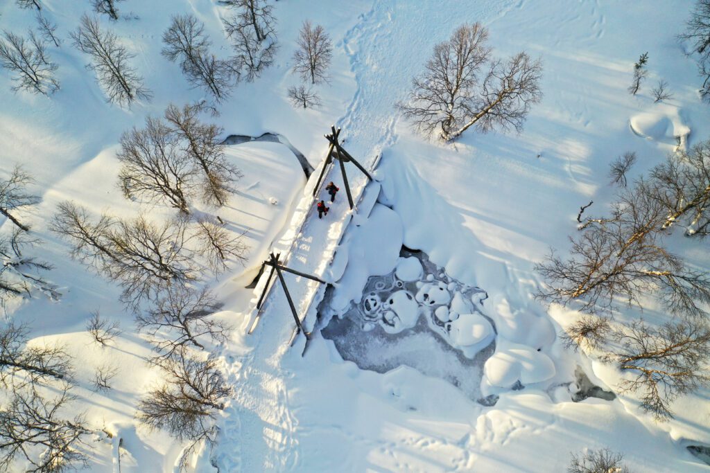 Sneeuwschoenwandeling Inari - Fins Lapland - Christoffel Travel