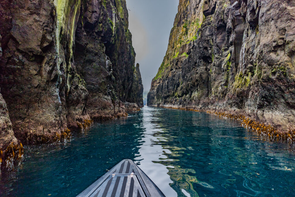 Basalt,Cliffs,On,Streymoy,Island,Near,Vestmanna,,Faroe,Islands,,View