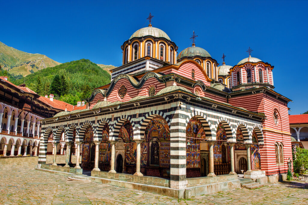 Rila,Monastery,In,Bulgaria