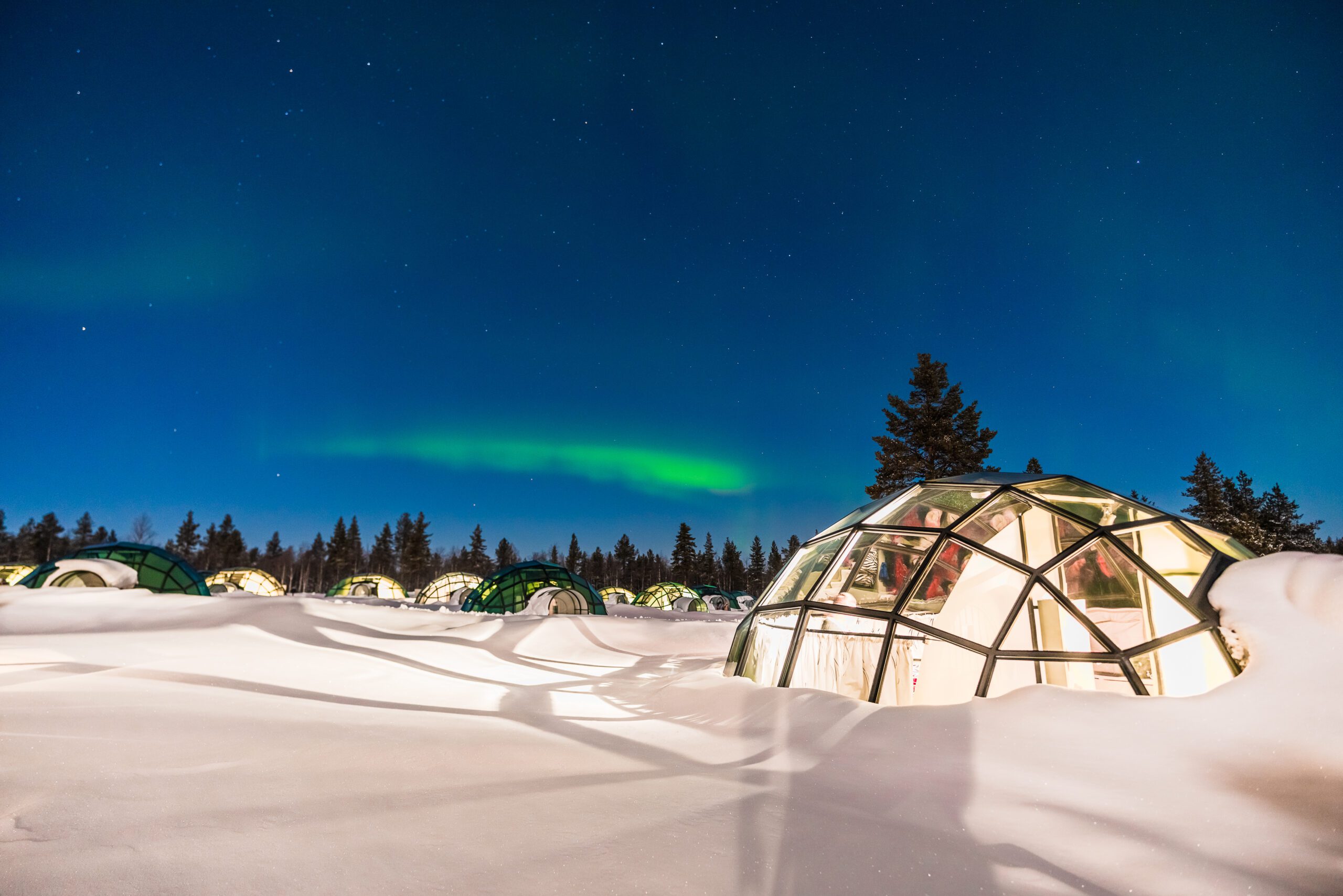 Lapland - glazen iglo - Noorderlicht - Christoffel Travel