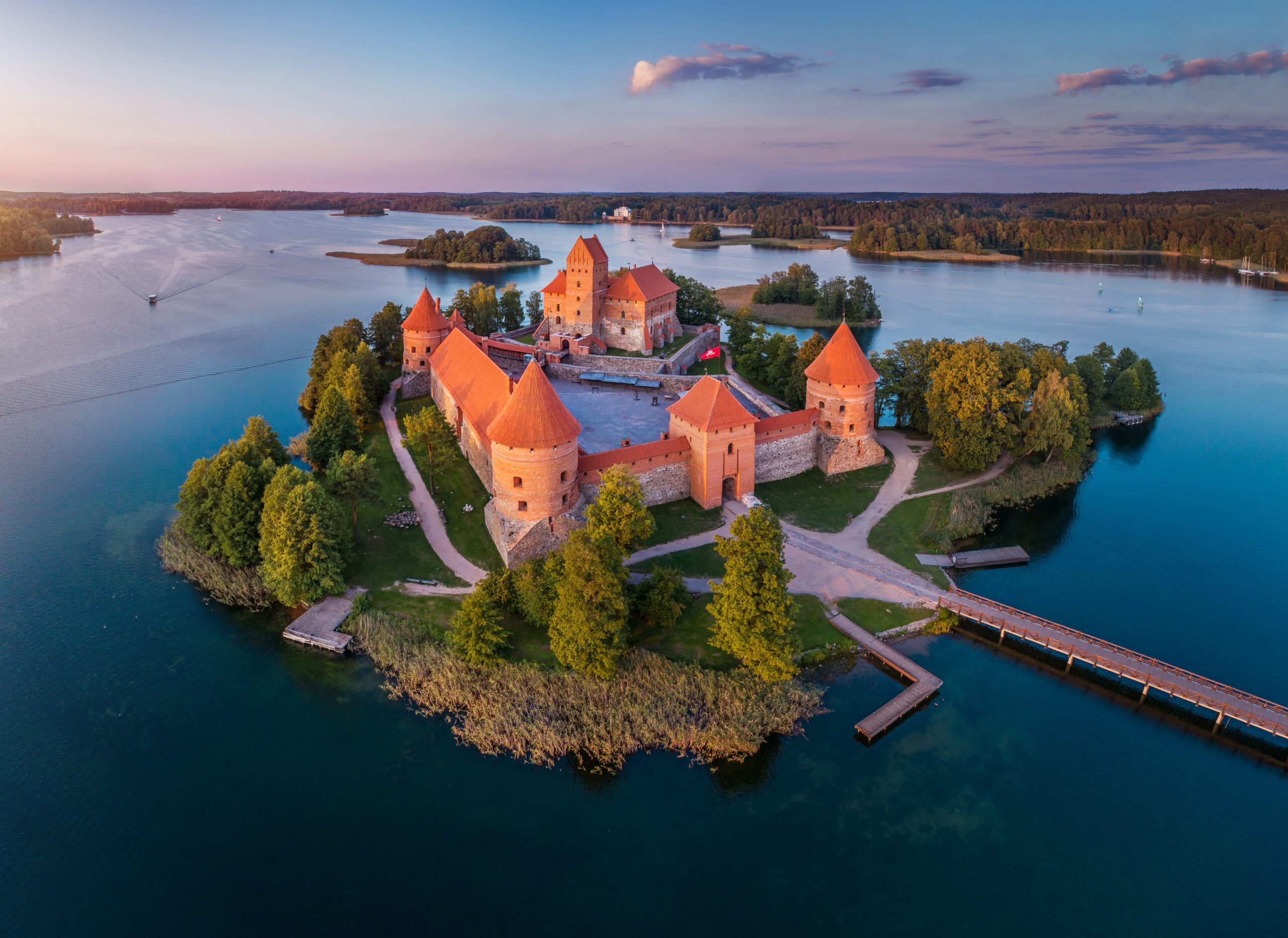 Unieke Baltische Staten reizen - Trakai kasteel - Christoffel Travel