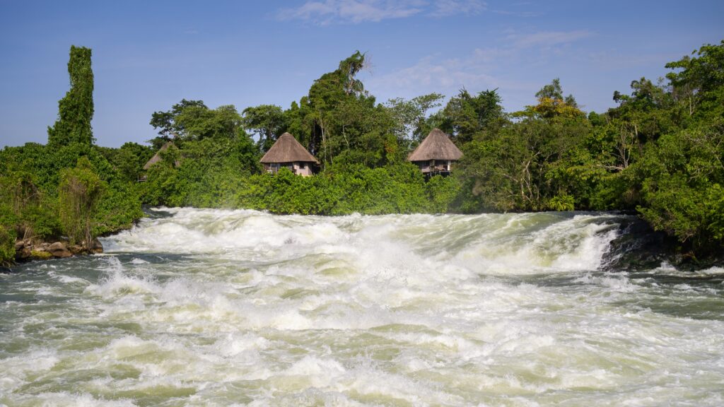 Itanda Falls op de Victoria Nijl, Oeganda – krachtige stroomversnellingen met Christoffel Travel