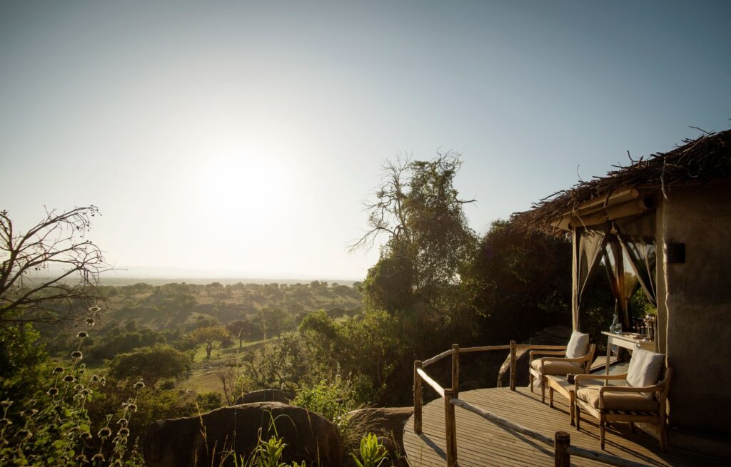 Lamai Serengeti – luxe lodge op een kopje in het noorden van de Serengeti met panoramisch uitzicht over de savanne, aangeboden door Christoffel Travel