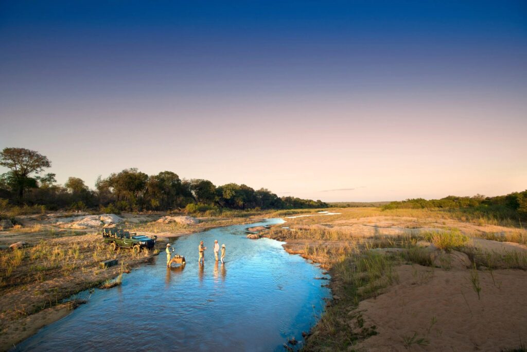 Ultra-luxe andBeyond Tengile River Lodge in Sabi Sand Game Reserve, aangeboden door Christoffel Travel.