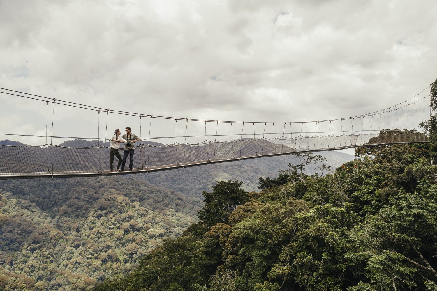 Canopy Walk Nyungwe in Rwanda met Christoffel Travel