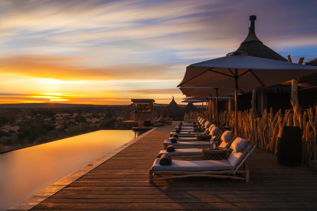 Luxe verblijf in Zannier Hotels Omaanda, nabij Windhoek in Namibië, met uitzicht over de savanne – Christoffel Travel.