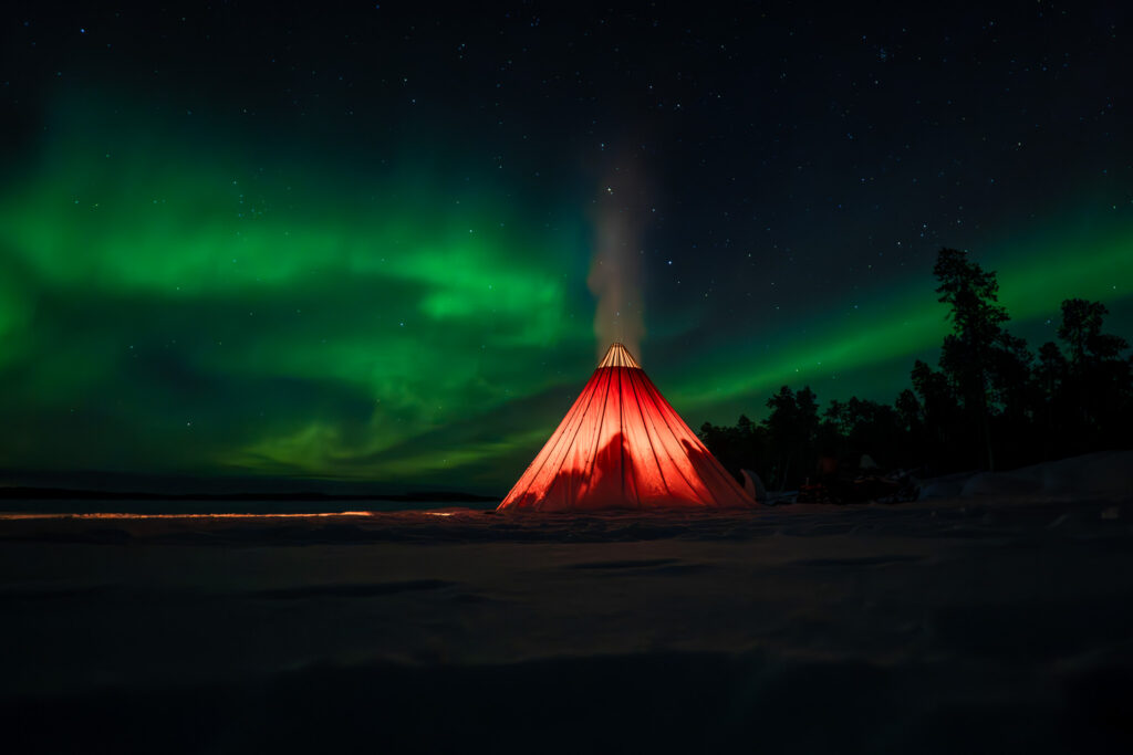 Noorderlicht spotten in Lapland met Christoffel Trvel