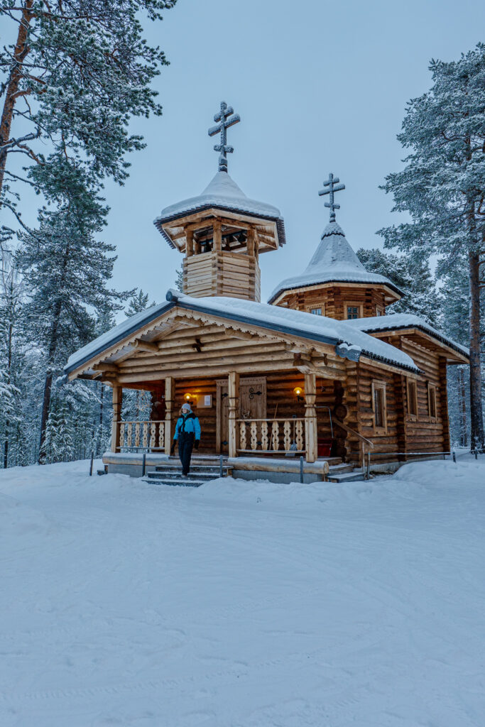 Winterse landschap in Lapland tijdens reis met Christoffel Travel